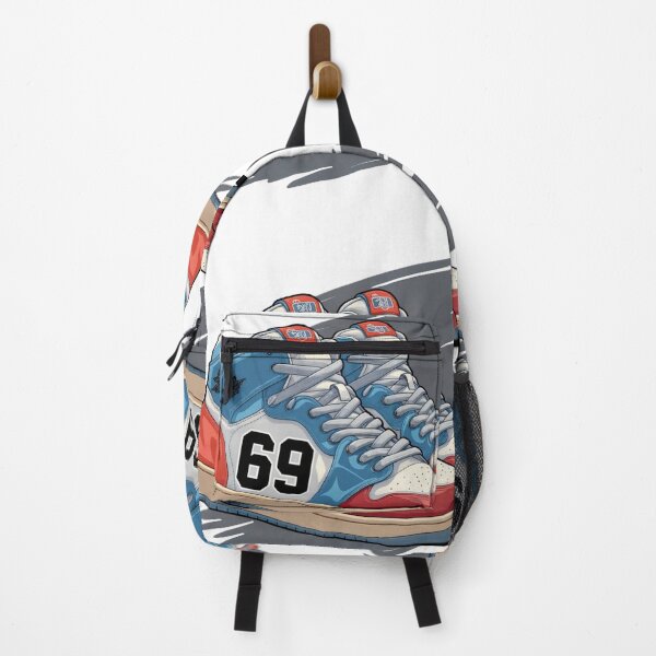 Item preview, Retro 69 Basketball Shoes Illustration | Classic Sneaker Art designed and sold by waterloop.