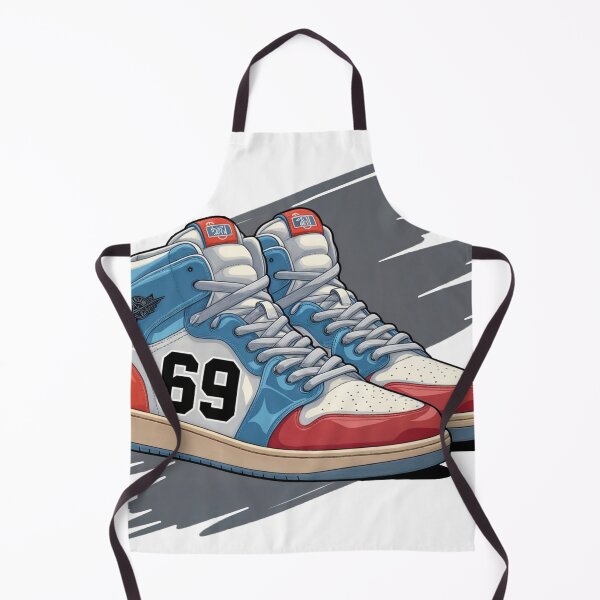 Item preview, Retro 69 Basketball Shoes Illustration | Classic Sneaker Art designed and sold by waterloop.