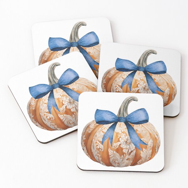 Item preview, Calabaza chinoiserie azul y blanca con lazo designed and sold by TheChinoiserie.