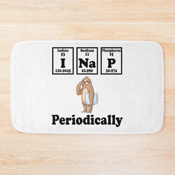 Item preview, Funny Science Sloth - I Nap Periodically designed and sold by ScienceCorner.