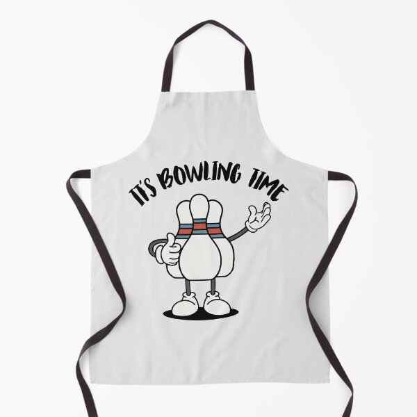 Item preview, "It's Bowling Time! Funny Bowling Pin Cartoon. designed and sold by paulo silveira.