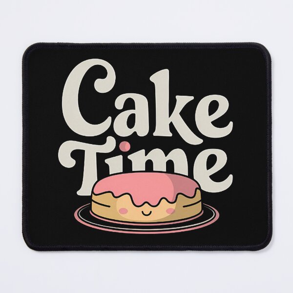Artikelvorschau, Cake Time Adorable Smiling Dessert Design entworfen und verkauft von DorasArt.