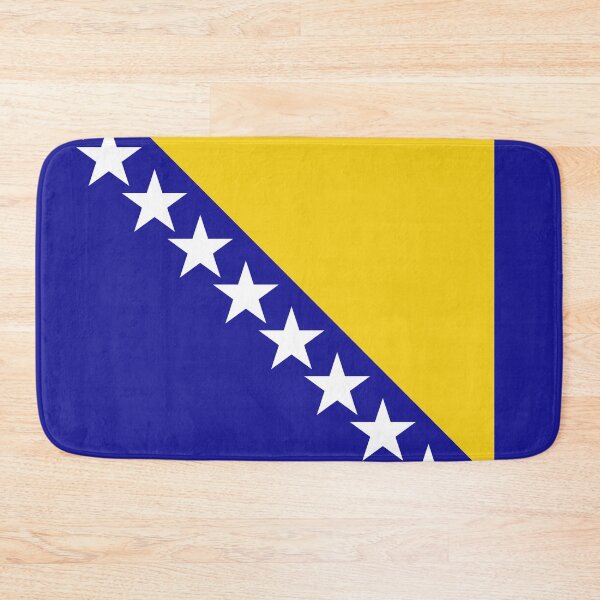 Item preview, Bosnia and Herzegovina Flag Print: Unity and Diversity designed and sold by communedesigns.