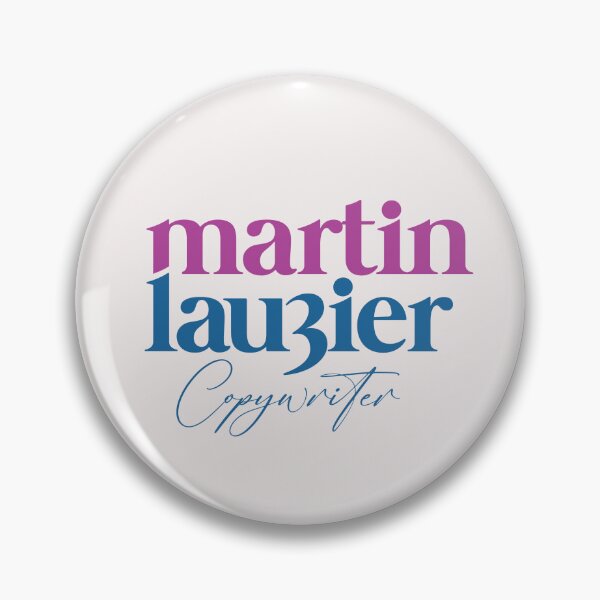 Item preview, martin lauzier - Copywriter designed and sold by BeyondTheCrue.