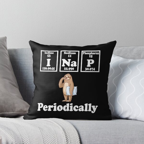 Item preview, Funny Science Sloth - I Nap Periodically designed and sold by ScienceCorner.