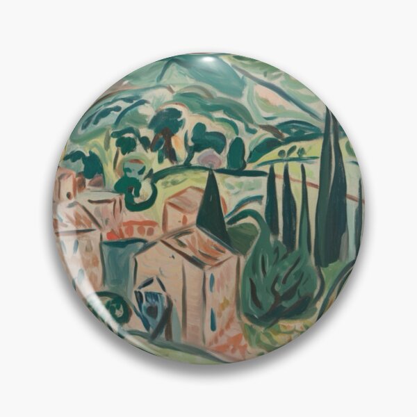 Item preview, French Countryside Landscape – Rolling Hills and Nature Art designed and sold by CARRAANN.
