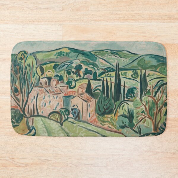 Item preview, French Countryside Landscape – Rolling Hills and Nature Art designed and sold by CARRAANN.