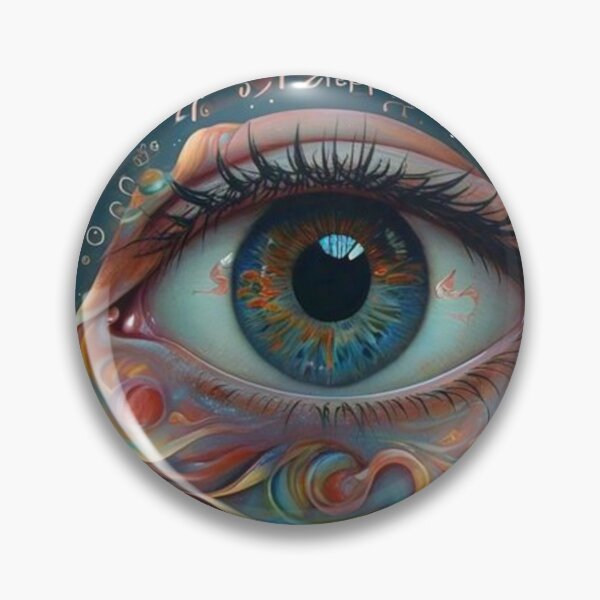 Item preview, An Open Eye With Mathematical Symbols designed and sold by Owl-o-the-wisp.