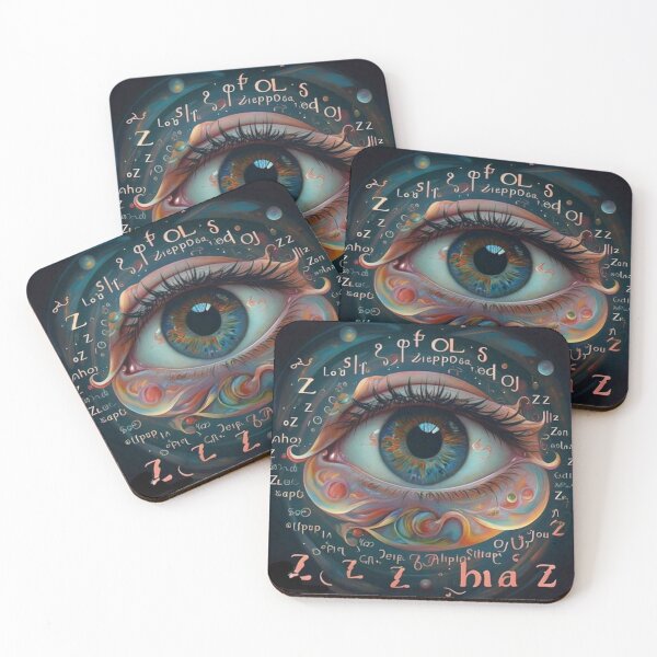 Item preview, An Open Eye With Mathematical Symbols designed and sold by Owl-o-the-wisp.