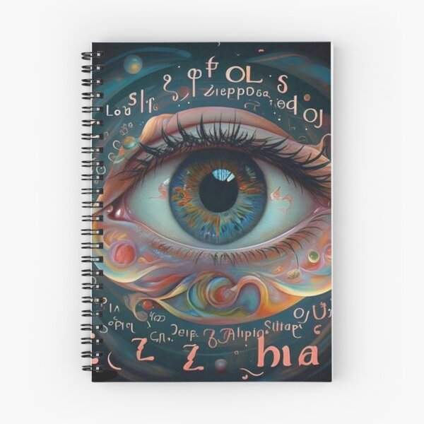 Item preview, An Open Eye With Mathematical Symbols designed and sold by Owl-o-the-wisp.