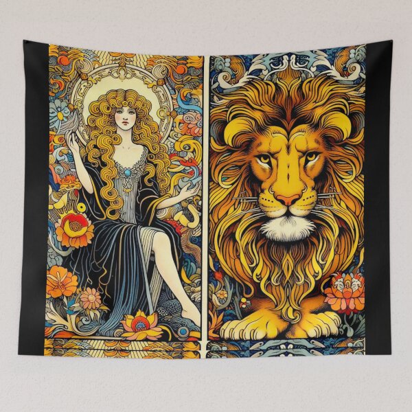 Item preview, The Tarot Deck : La Force , The Strenght designed and sold by Helios Be. Lavsh.
