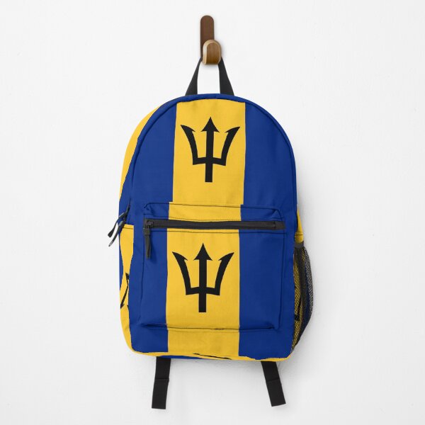 Item preview, Barbados Flag Print: Caribbean Pride and Heritage designed and sold by communedesigns.