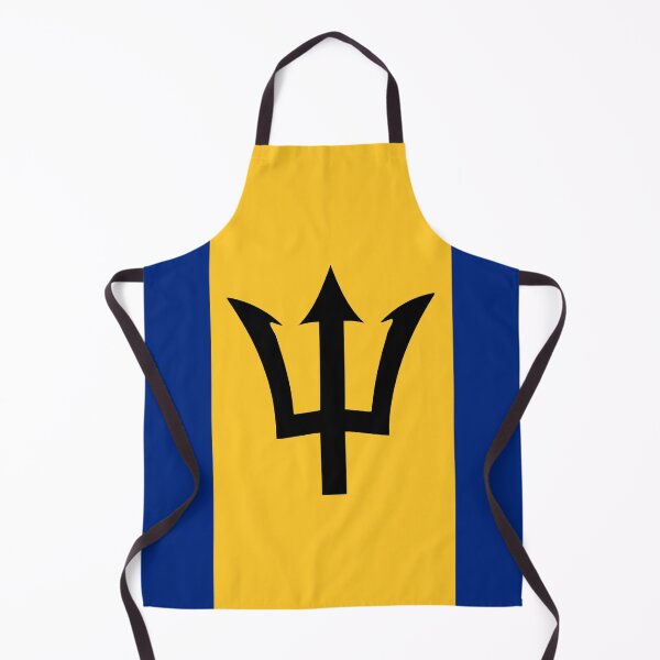 Item preview, Barbados Flag Print: Caribbean Pride and Heritage designed and sold by communedesigns.