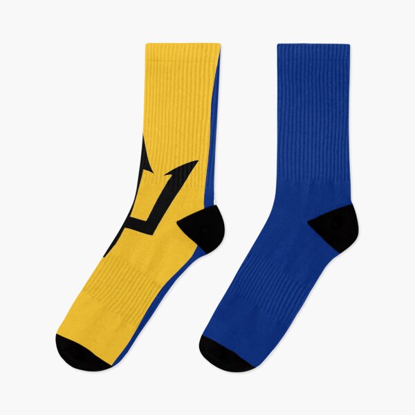 Item preview, Barbados Flag Print: Caribbean Pride and Heritage designed and sold by communedesigns.