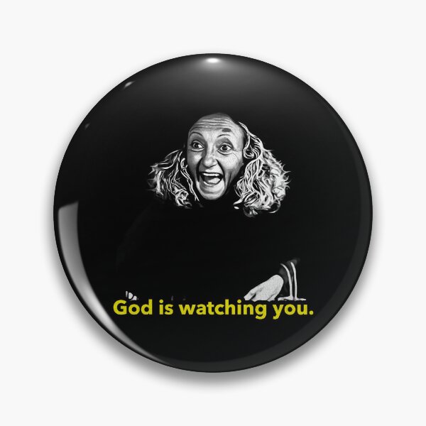 Item preview, God Is Watching You - The Funhouse Horror designed and sold by acquiesce13.