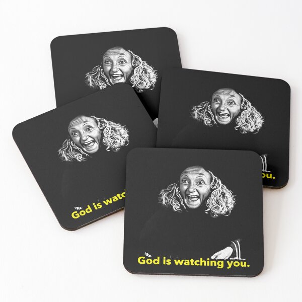 Item preview, God Is Watching You - The Funhouse Horror designed and sold by acquiesce13.