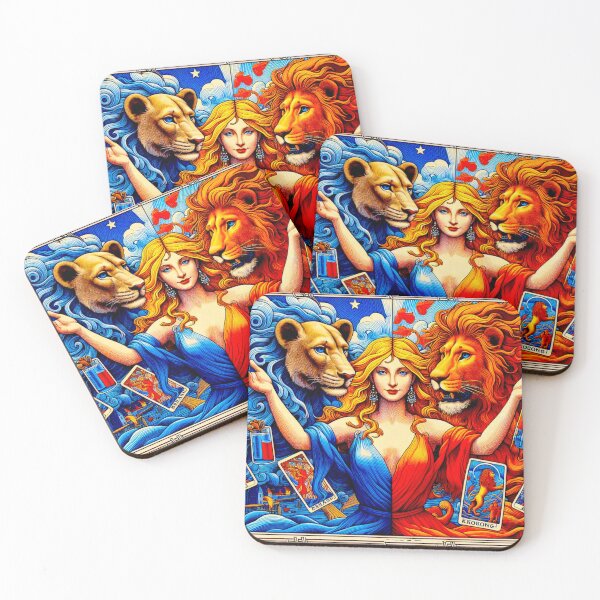 Item preview, The Tarot Deck : La Force , The Strenght v1 designed and sold by Helios Be. Lavsh.