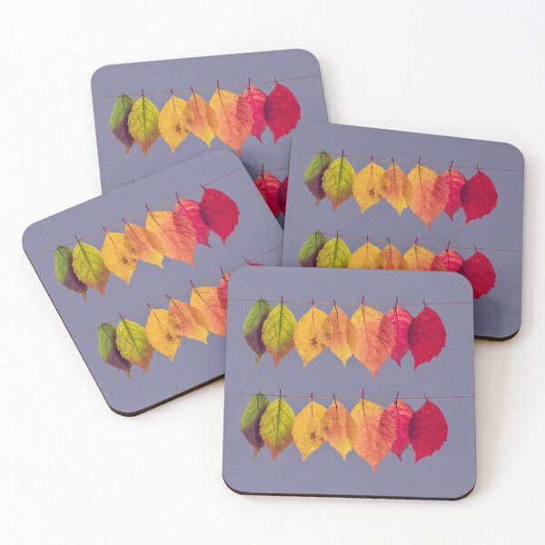 Item preview, Autumn leaves lined up designed and sold by AnnabellaRh.