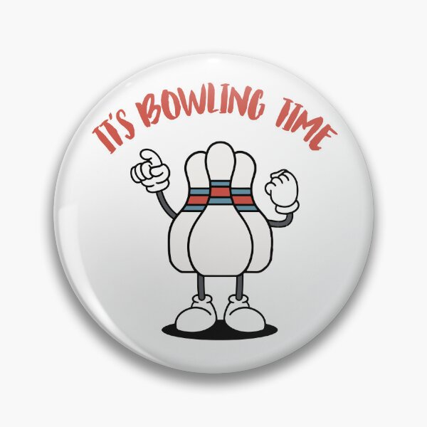 Item preview, Funny Bowling Pins Cartoon. "It's Bowling Time!  designed and sold by paulo silveira.