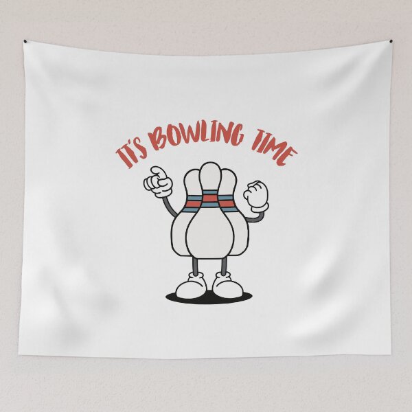 Item preview, Funny Bowling Pins Cartoon. "It's Bowling Time! designed and sold by paulo silveira.