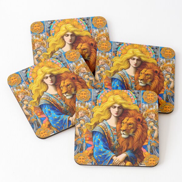 Item preview, The Tarot Deck : La Force , The Strenght v2 designed and sold by Helios Be. Lavsh.
