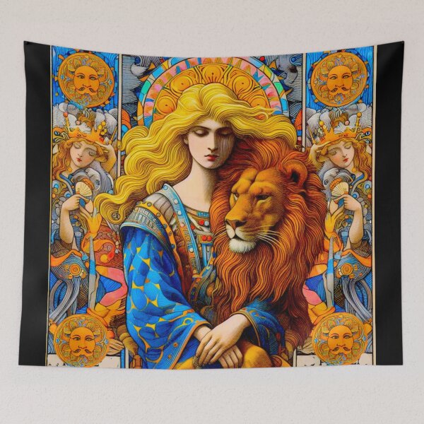 Item preview, The Tarot Deck : La Force , The Strenght v2 designed and sold by Helios Be. Lavsh.