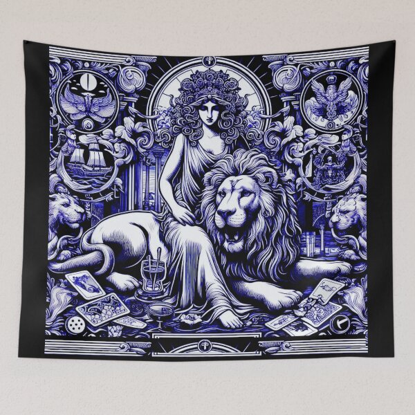 Item preview, The Tarot Deck : La Force , The Strenght v3 designed and sold by Helios Be. Lavsh.