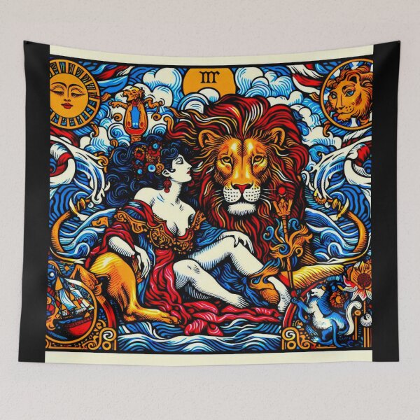 Item preview, The Tarot Deck : La Force , The Strenght v4 designed and sold by Helios Be. Lavsh.