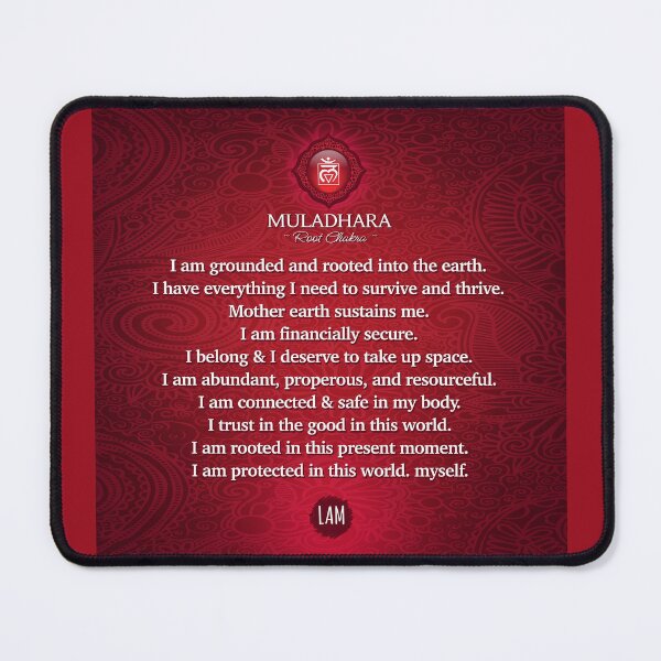 Item preview, Root Chakra Affirmations - 87 designed and sold by chakraplaza.