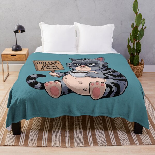Item preview, Grumpy Cat | Coffee, because murder is wrong designed and sold by Kanzan1.