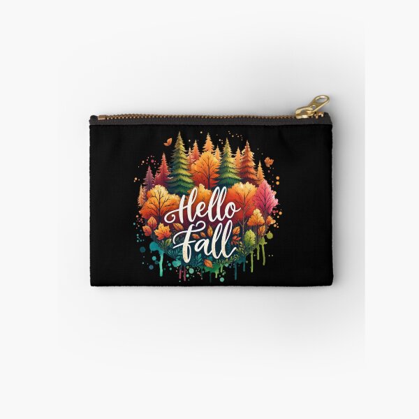 Item preview, Autumn Elegance – Hello Fall Watercolor Pumpkins & Flowers for Apparel and Home Decor designed and sold by artedigital99.