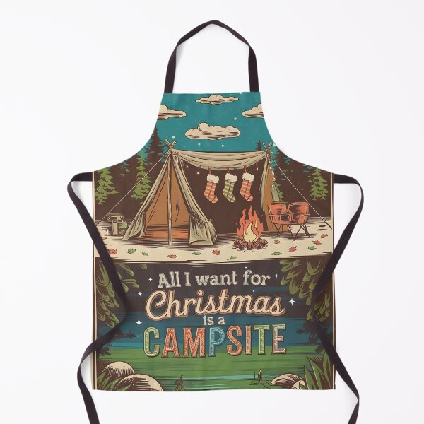 Item preview, Christmas Camping xmas camping hiking lover designed and sold by Bohoishtee.