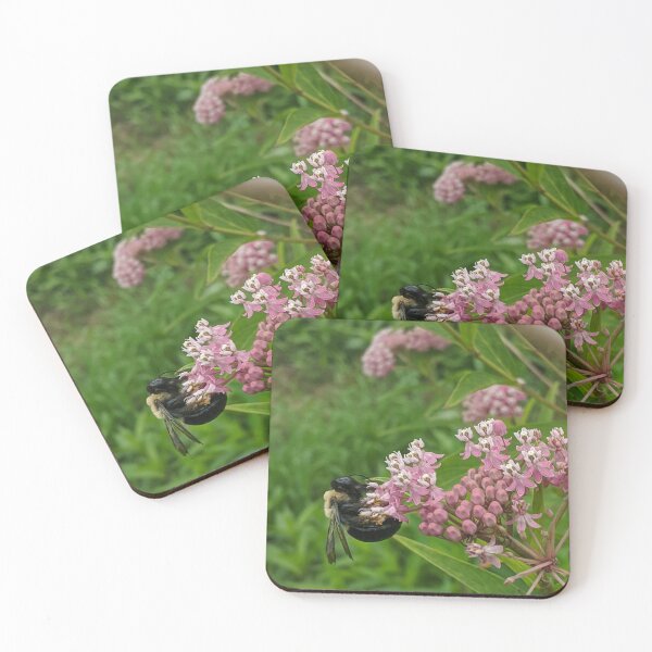 Item preview, Bee on Pink Flowers designed and sold by JaimeWinchester.