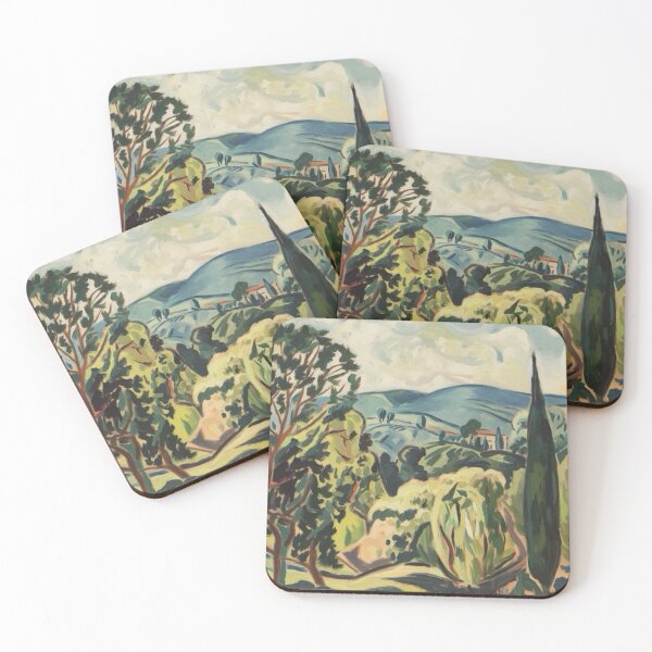 Item preview, Vibrant French Landscape – Colorful Nature and Mountain Scene designed and sold by CARRAANN.