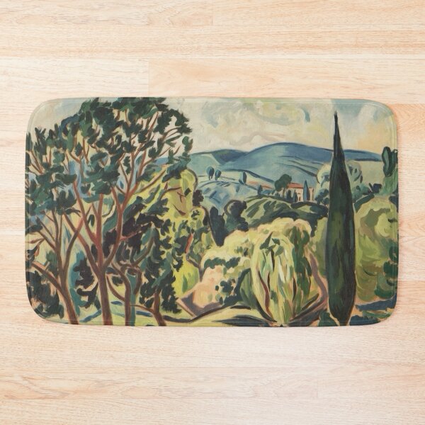 Item preview, Vibrant French Landscape – Colorful Nature and Mountain Scene designed and sold by CARRAANN.