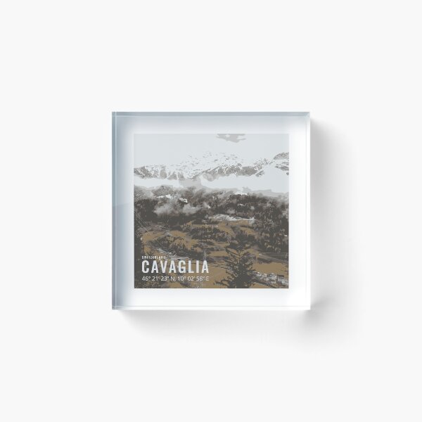 Item preview, Alpine Vista: Cavaglia Mountain Peak designed and sold by Mundivagant Designs.