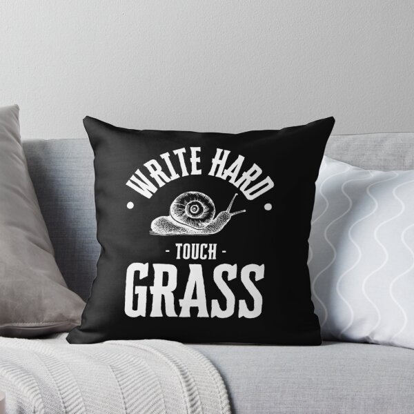 Item preview, Write Hard, Touch Grass designed and sold by Ryan Skinnell.