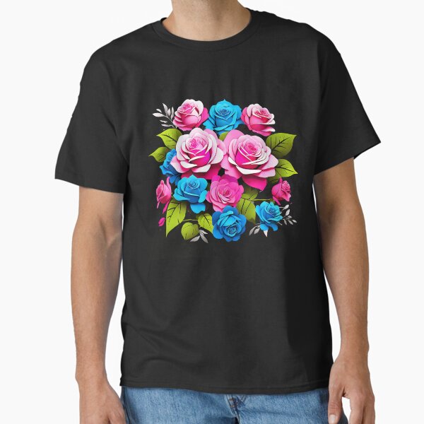 Item preview, Roses in bright, neon colors designed and sold by Tchoice.