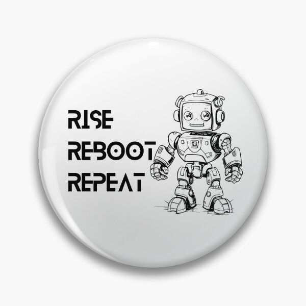 Item preview, Cute Robot with Funny Quote designed and sold by Art Buffalo.
