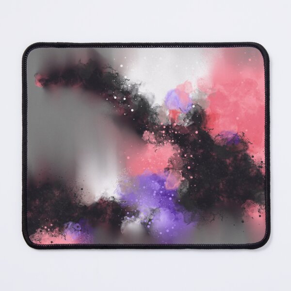 Item preview, Beauty Tames The Beast - Pink Purple Black Abstract designed and sold by Joey Santiago.