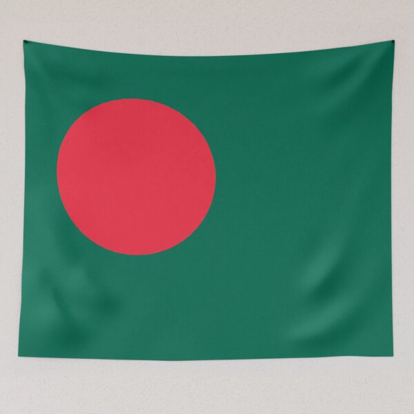 Item preview, Bangladesh Flag Print: Freedom and Heritage designed and sold by communedesigns.