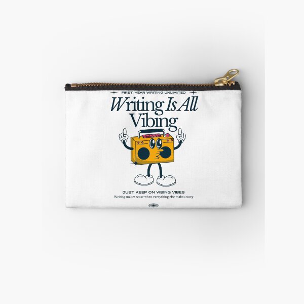 Item preview, Writing is All Vibing designed and sold by Ryan Skinnell.