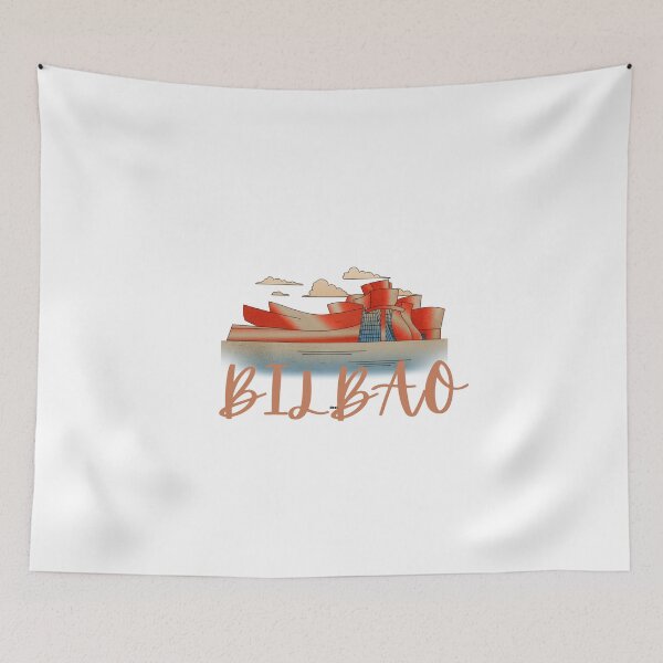 Item preview, Bilbao City skyline silhouette designed and sold by GeoChic.