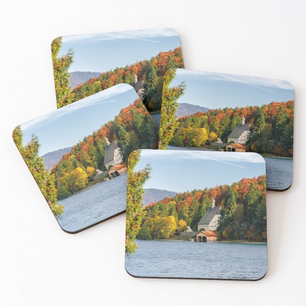 Item preview, Autumn on Lake Walchen, Bavaria, Germany designed and sold by Kasia Design.