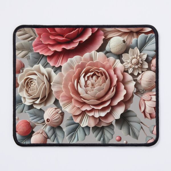 Item preview, Rosette Floral Pattern designed and sold by Right-UR.