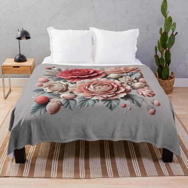 Item preview, Rosette Floral Pattern designed and sold by Right-UR.