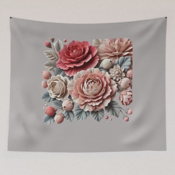 Item preview, Rosette Floral Pattern designed and sold by Right-UR.
