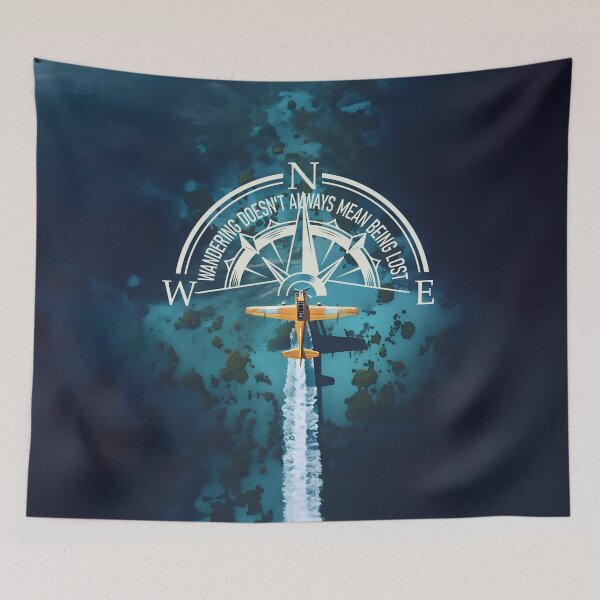 Item preview, Wandering doesn't always mean being lost with airplane designed and sold by VinBasis.