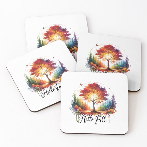 Item preview, Hello Fall – Watercolor Pumpkins & Autumn Blooms for Seasonal Apparel & Decor designed and sold by artedigital99.