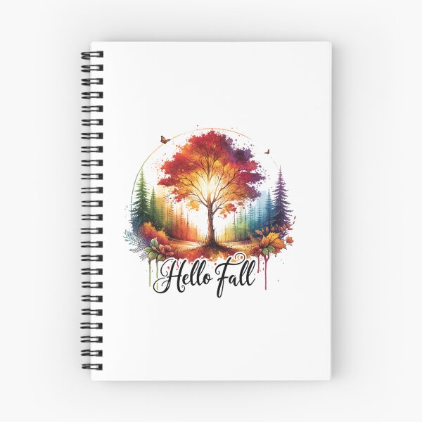 Item preview, Hello Fall – Watercolor Pumpkins & Autumn Blooms for Seasonal Apparel & Decor designed and sold by artedigital99.
